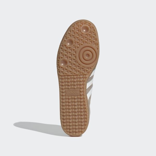 Chaussures Samba Og Adidas Craie Marron