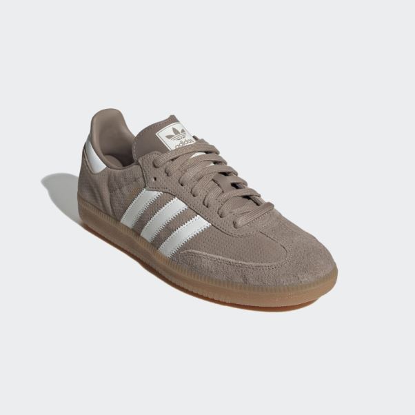 Chaussures Samba Og Adidas Craie Marron