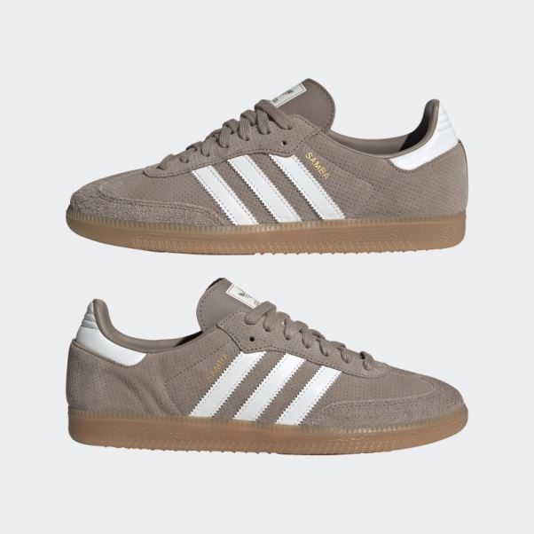 Chaussures Samba Og Adidas Craie Marron