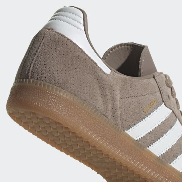 Chaussures Samba Og Adidas Craie Marron