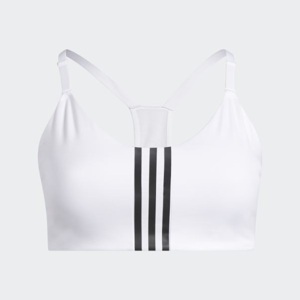 Soutien-gorge Léger D'entraînement Aeroimpact (taille Plus) Adidas Blanc