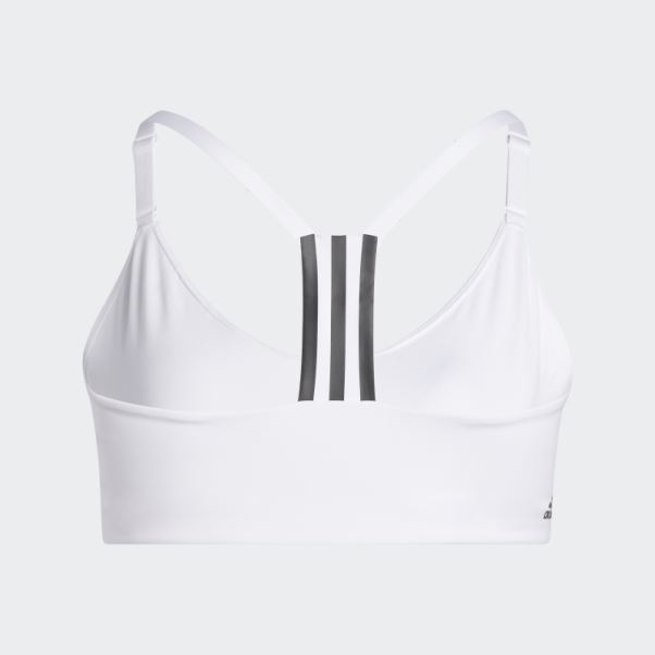 Soutien-gorge Léger D'entraînement Aeroimpact (taille Plus) Adidas Blanc