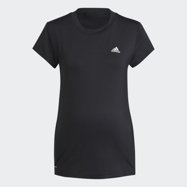 Adidas Conçu Pour Déplacer Colorblock Sport Tee (maternité) Blanc Mode
