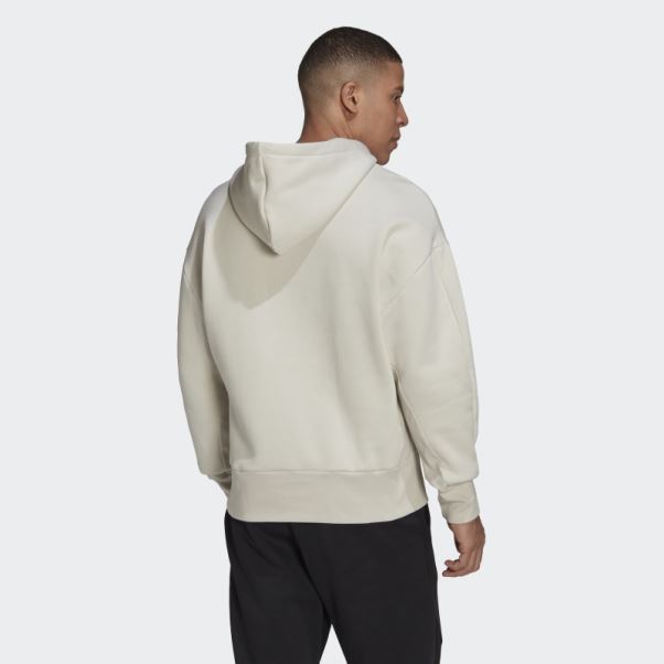 Studio Lounge Sweat à Capuche Polaire Aluminium Adidas