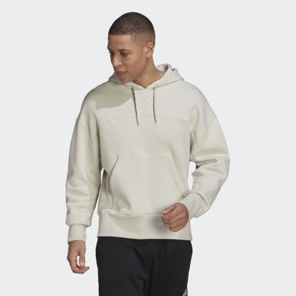 Sweat à Capuche Adidas Studio Lounge Fleece Aluminium