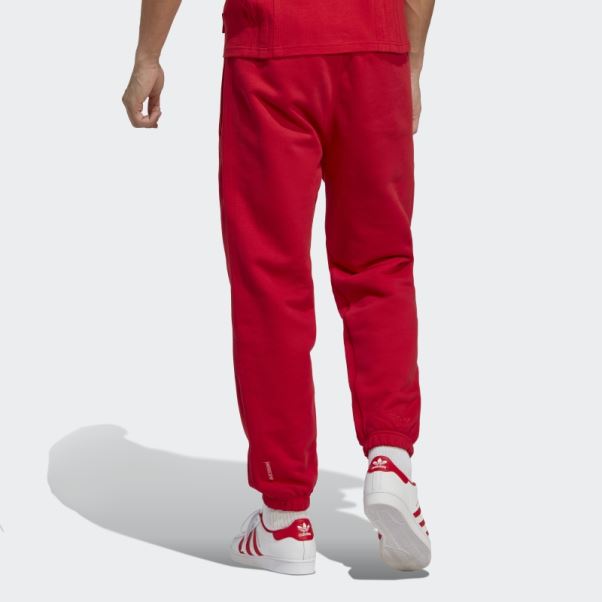 Adidas Pantalon De Jogging Essentiel écarlate