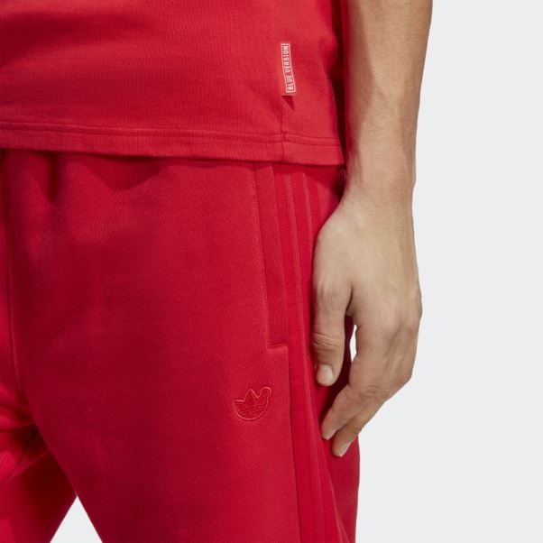 Adidas Pantalon De Jogging Essentiel écarlate