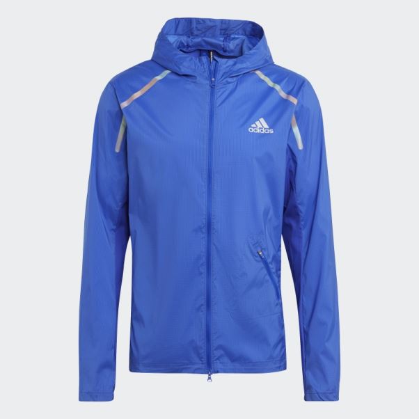 Veste Marathon Bleu Adidas