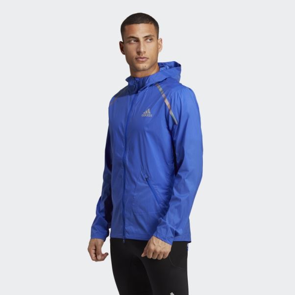 Veste Marathon Adidas Bleue