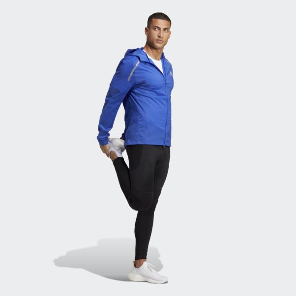 Veste Marathon Adidas Bleue