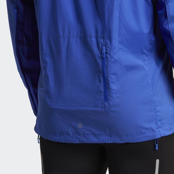 Veste Marathon Adidas Bleue