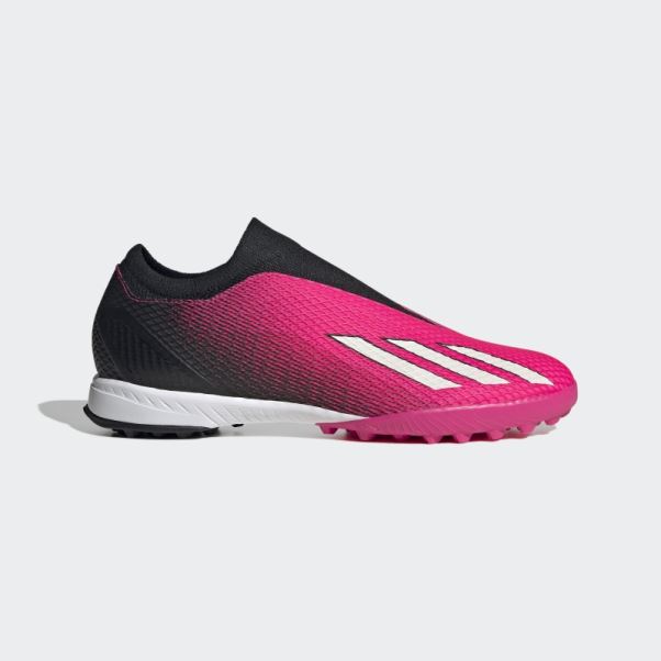 X Speedportal.3 Turf Sans Lacets Adidas Rose
