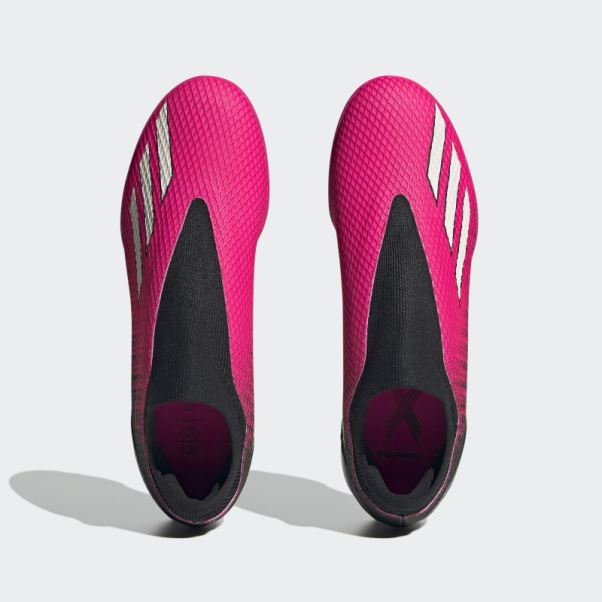 X Speedportal.3 Turf Sans Lacets Adidas Rose