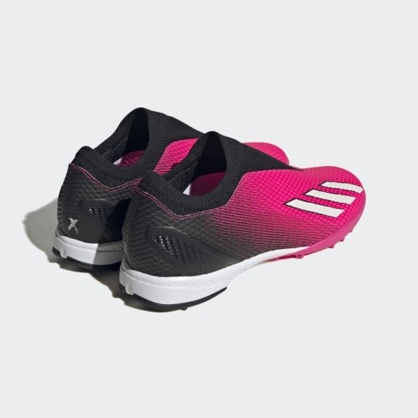X Speedportal.3 Turf Sans Lacets Adidas Rose