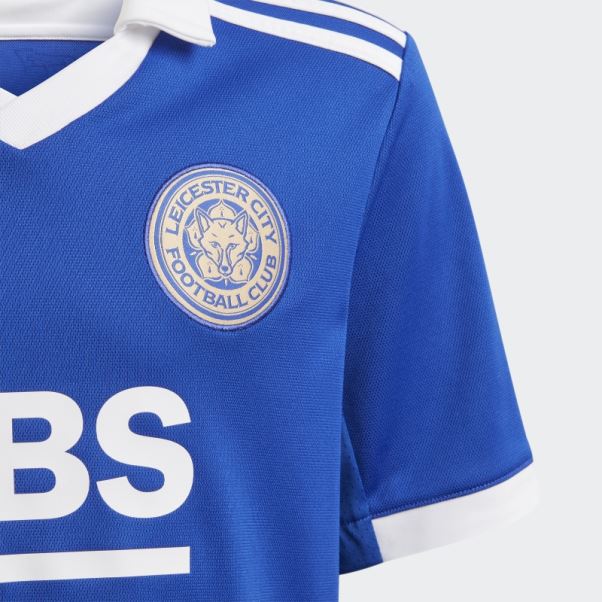 Maillot Domicile Adidas Leicester City Fc 22/23 Bleu Audacieux