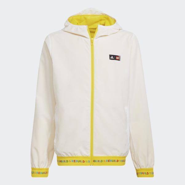 Coupe Vent Adidas X Lego Play Blanc