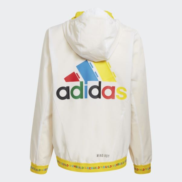 Coupe Vent Adidas X Lego Play Blanc
