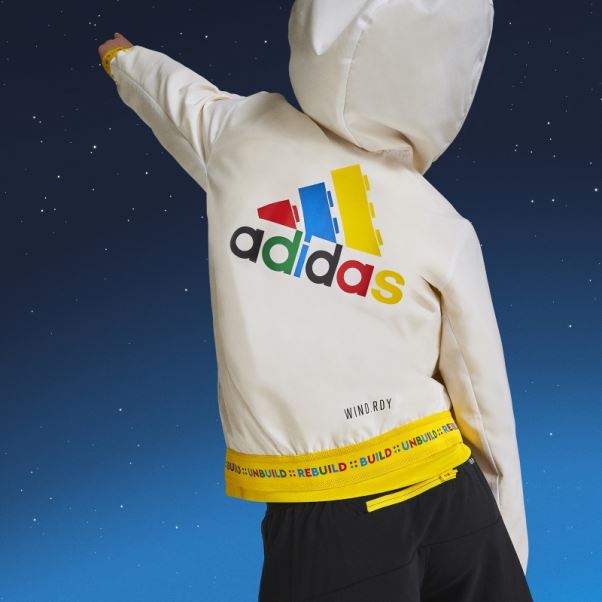 Coupe Vent Adidas X Lego Play Blanc