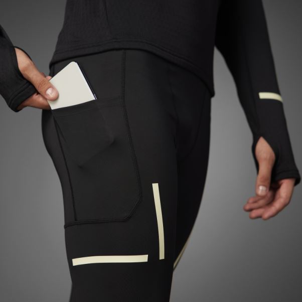 Collants De Running X-city Reflect At Night Noir Adidas