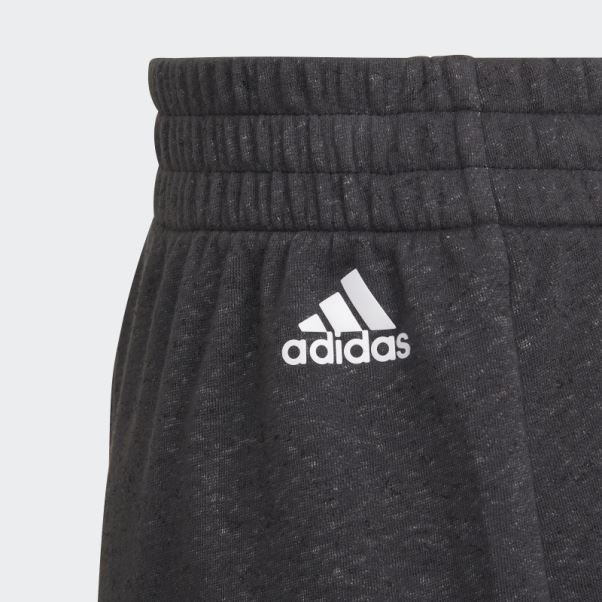 Short En Coton Ample à 3 Bandes Future Icons Noir Adidas
