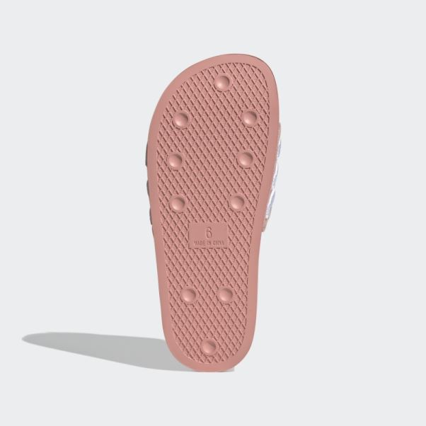 Claquettes Adilette Mauve Adidas