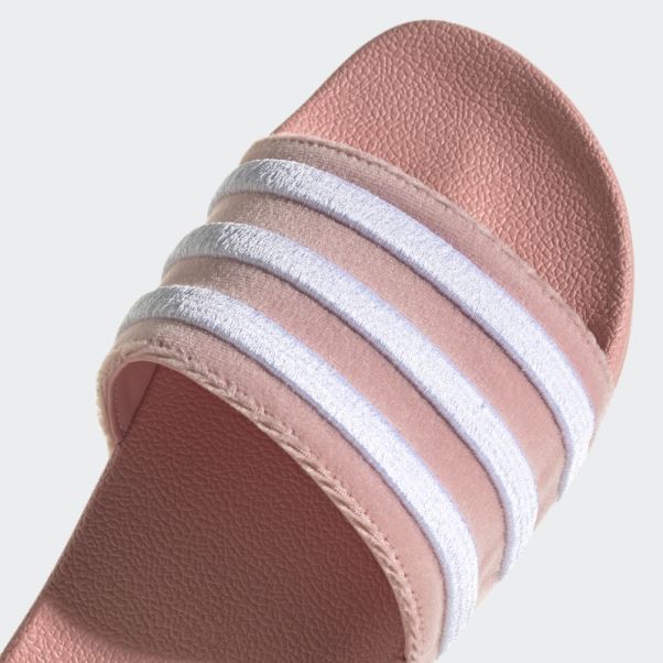 Claquettes Adilette Mauve Adidas