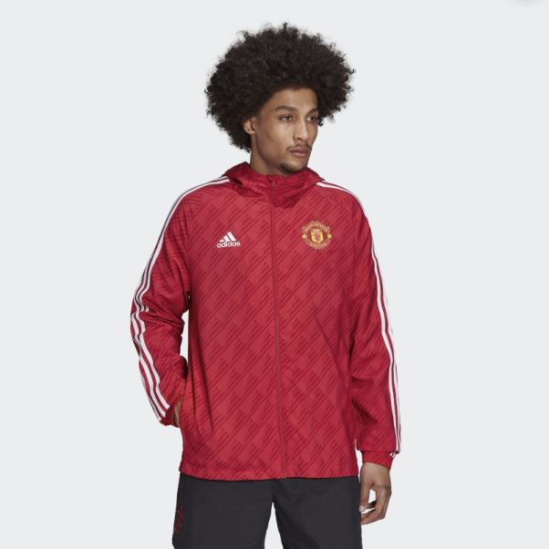 Manchester United Dna Coupe-vent Real Red Adidas