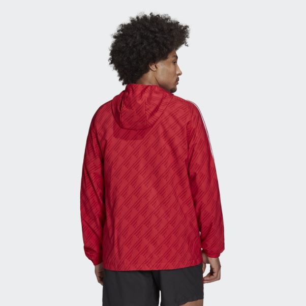 Manchester United Dna Coupe-vent Real Red Adidas