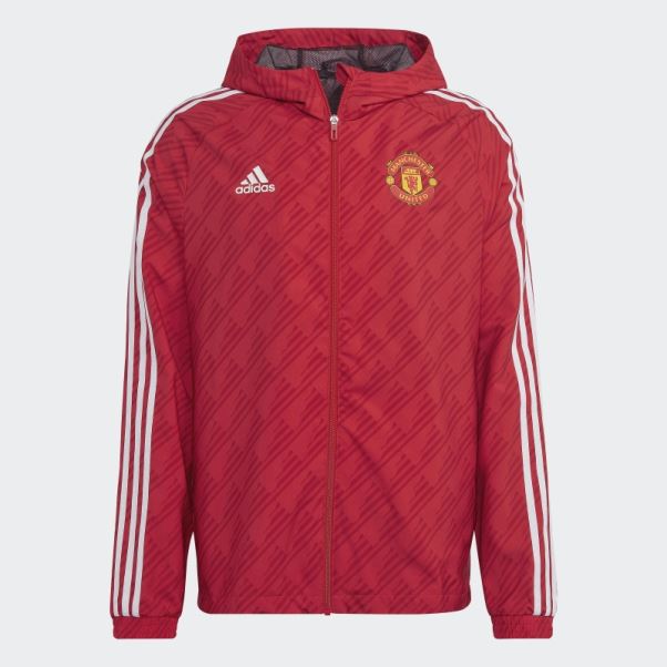 Manchester United Dna Coupe-vent Real Red Adidas