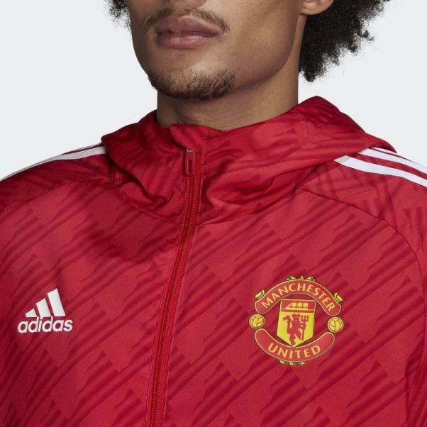 Manchester United Dna Coupe-vent Real Red Adidas