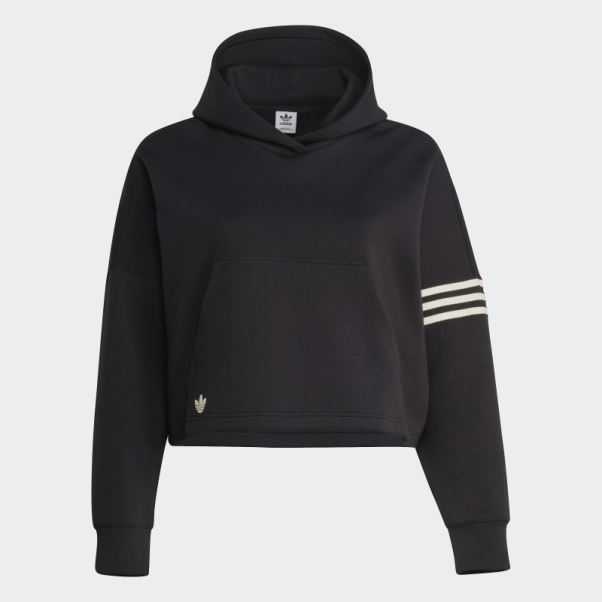 Sweat à Capuche Adicolor Neuclassics (taille Plus) Adidas Noir
