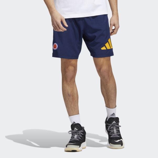 Short Adidas Eric Emanuel Mcdonald's Bleu Marine (non Genré)