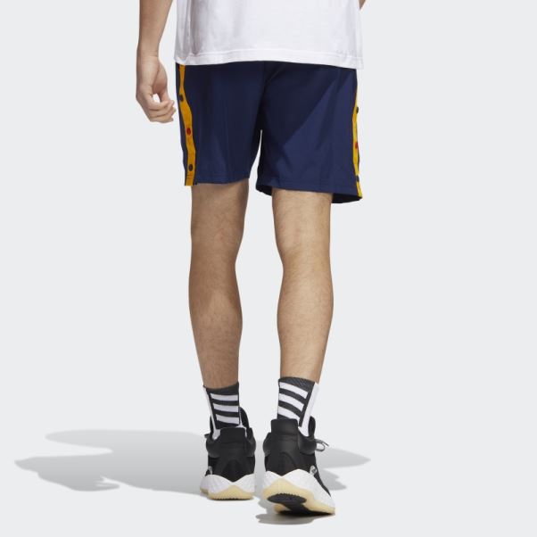 Short Adidas Eric Emanuel Mcdonald's Bleu Marine (non Genré)