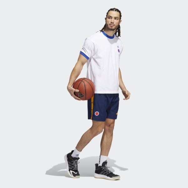 Short Adidas Eric Emanuel Mcdonald's Bleu Marine (non Genré)