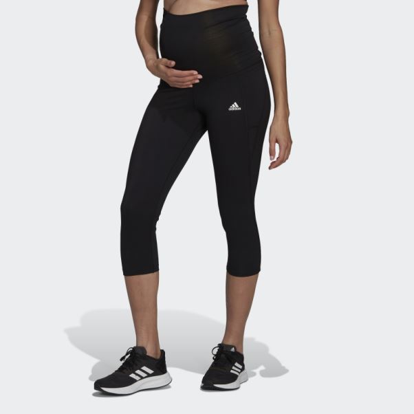 Conçu Pour Bouger Collants De Sport 3/4 (maternité) Adidas Noir