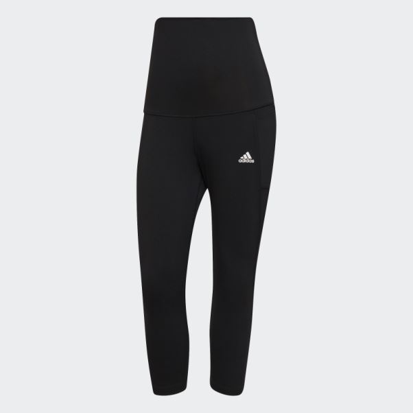 Conçu Pour Bouger Collants De Sport 3/4 (maternité) Adidas Noir