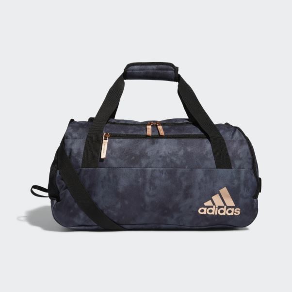 Sac Polochon Adidas Squad Or Rose Métallisé