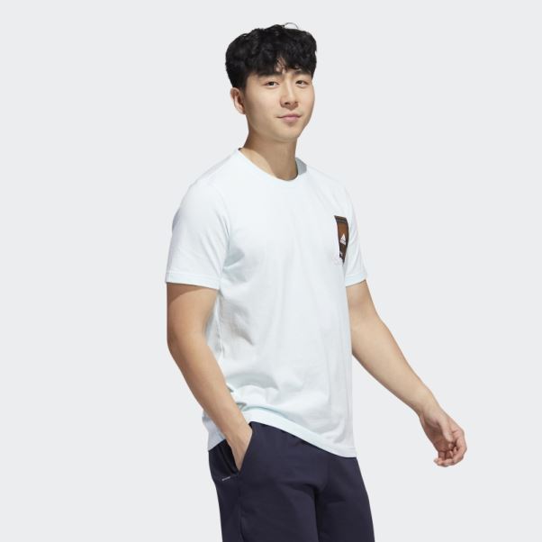 T-shirt Graphique Boost You Up Bleu Adidas