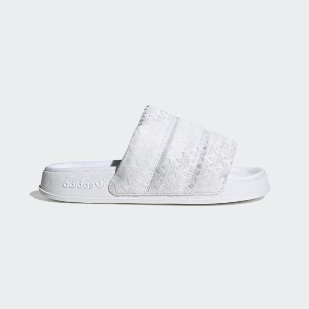 Claquettes Adidas Adilette Essential Blanches