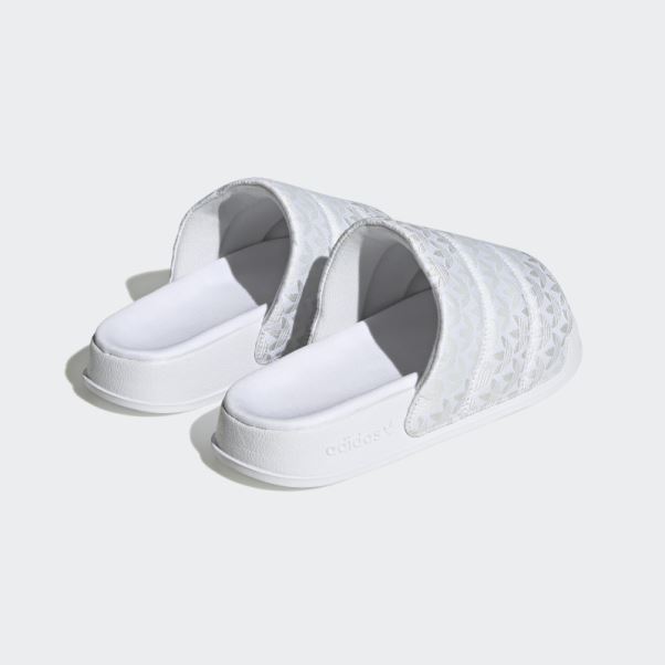 Claquettes Adidas Adilette Essential Blanches