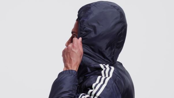 Veste à Capuche Isolée Essentials Adidas Ink