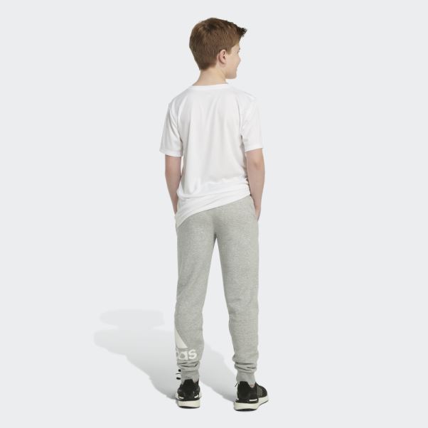 Pantalon De Jogging En Coton Essentials Gris Moyen Adidas