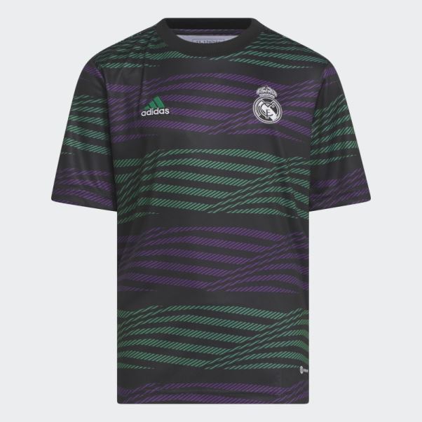 Maillot Pré-match Adidas Real Madrid Noir