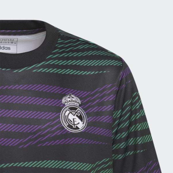 Maillot Pré-match Adidas Real Madrid Noir