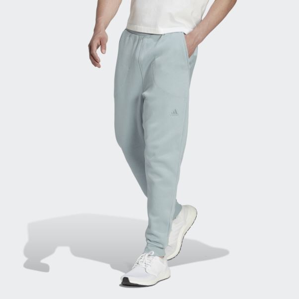 Pantalon Molletonné Studio Lounge Adidas Gris