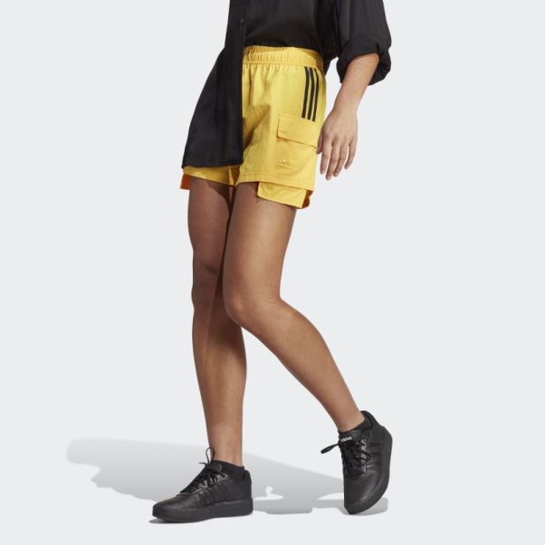 Short Cargo Tissé Adidas Gold Dance