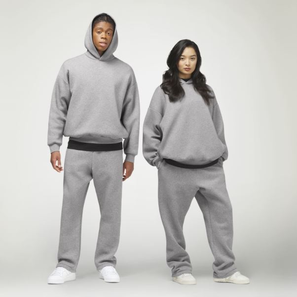 Sweat à Capuche Adidas Basketball Chiné Avoine Foncé Mode