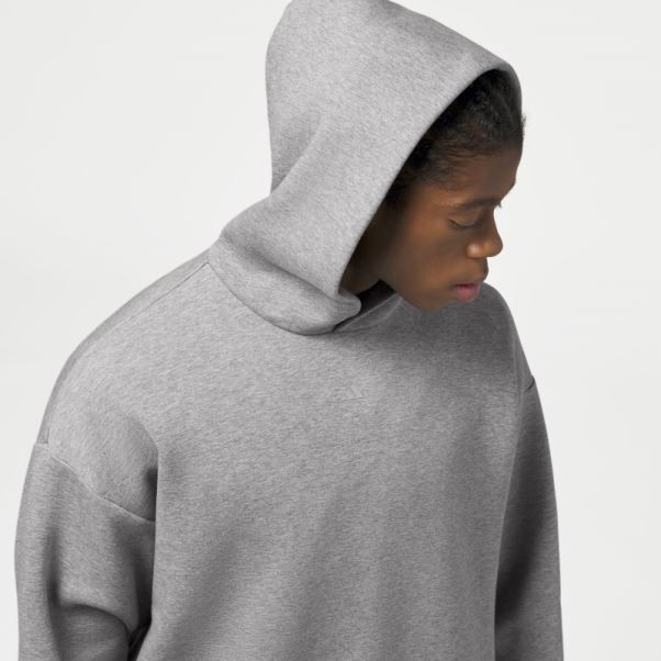 Adidas Basketball Sweat à Capuche Chiné Fashion Dark Oatmeal