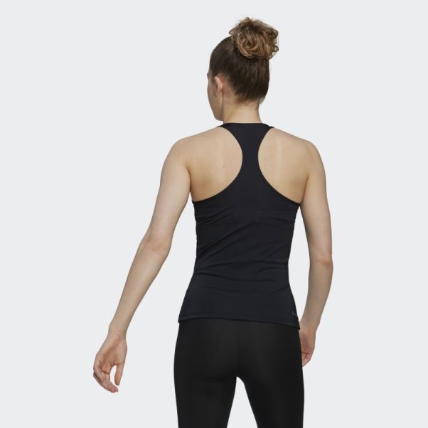 Débardeur D'entraînement Adidas Techfit Dos Nageur Noir