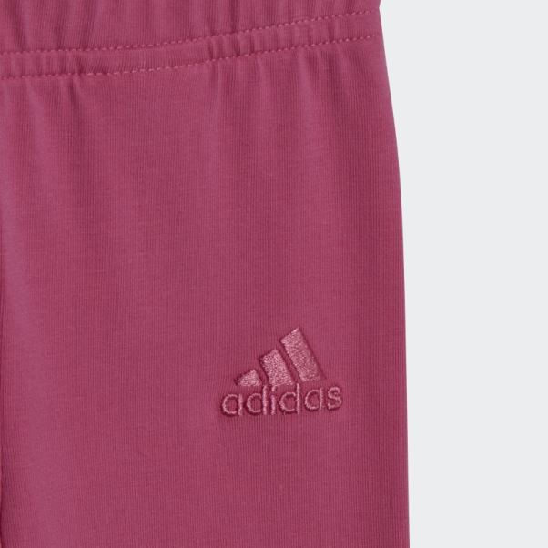 Adidas Sweat à Capuche Polaire Rose